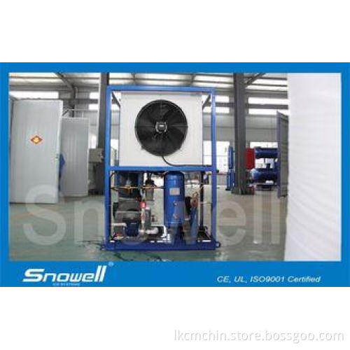 R404A 2T/D Automatic Tube Ice Machine / Makers For Seafood